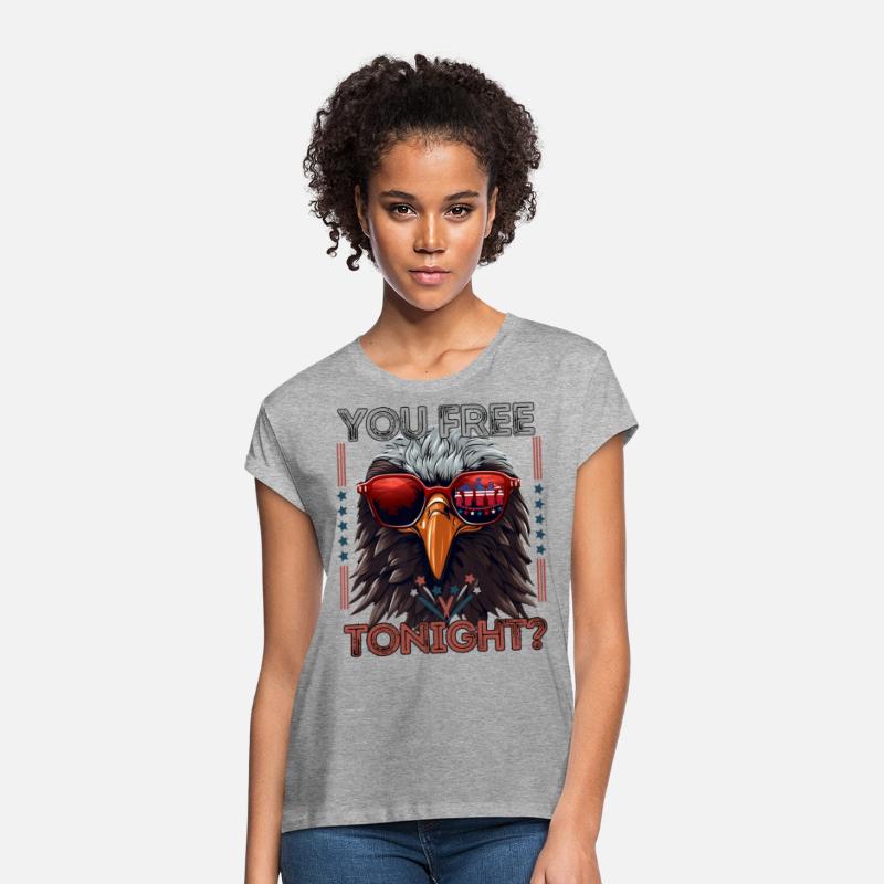 You Free Tonight Funny 4th Of July Bald Eagle