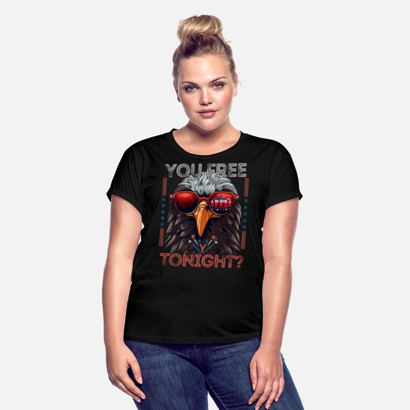 You Free Tonight Funny 4th Of July Bald Eagle