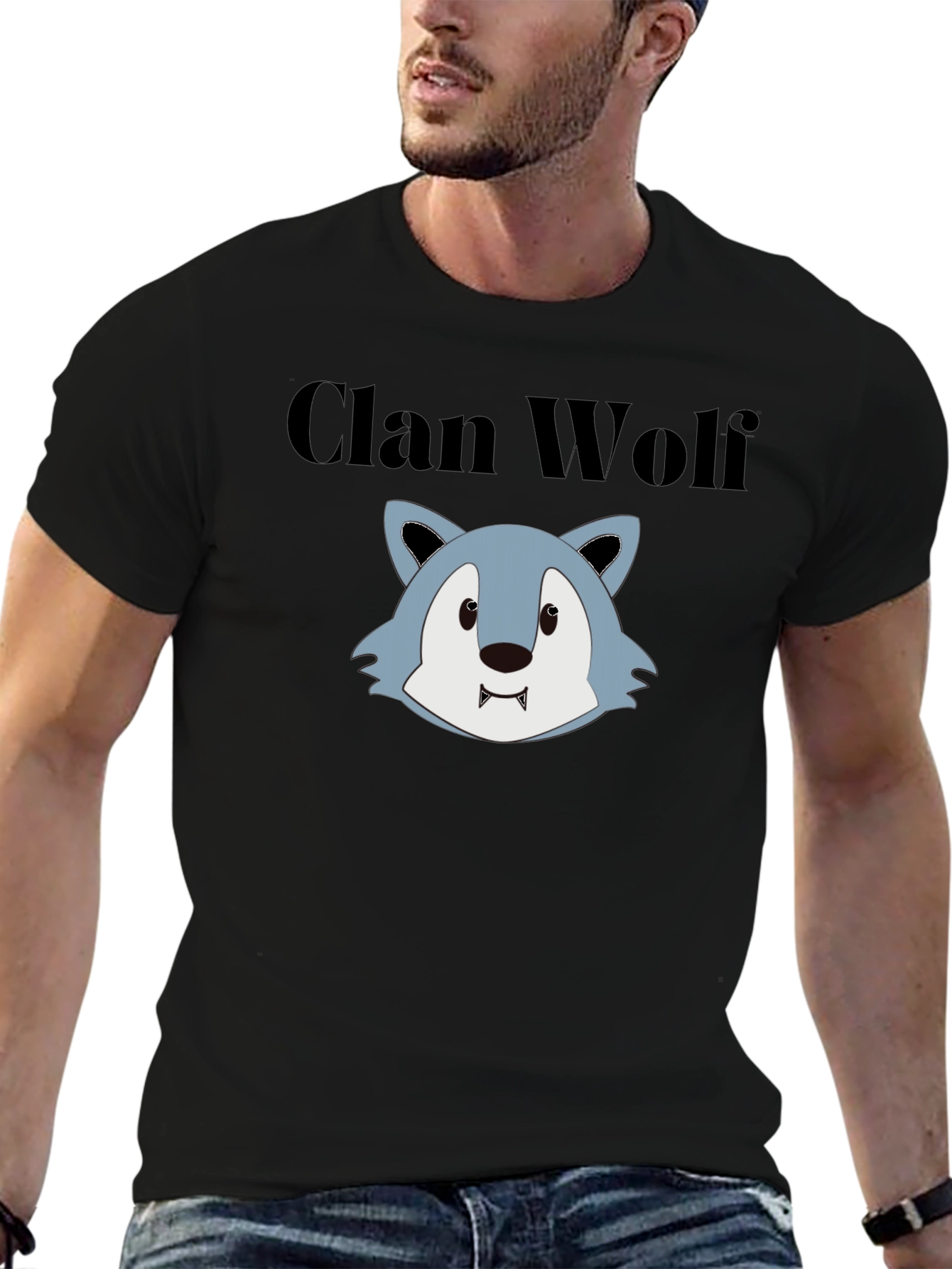 Clan Wolf Graphic T-Shirt
