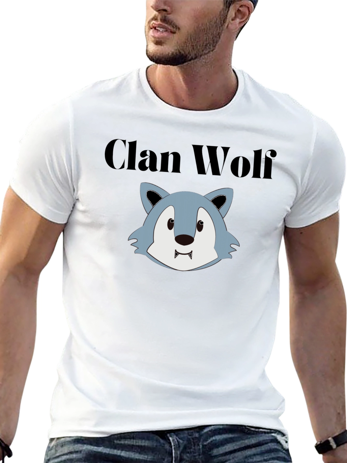 Clan Wolf Graphic T-Shirt