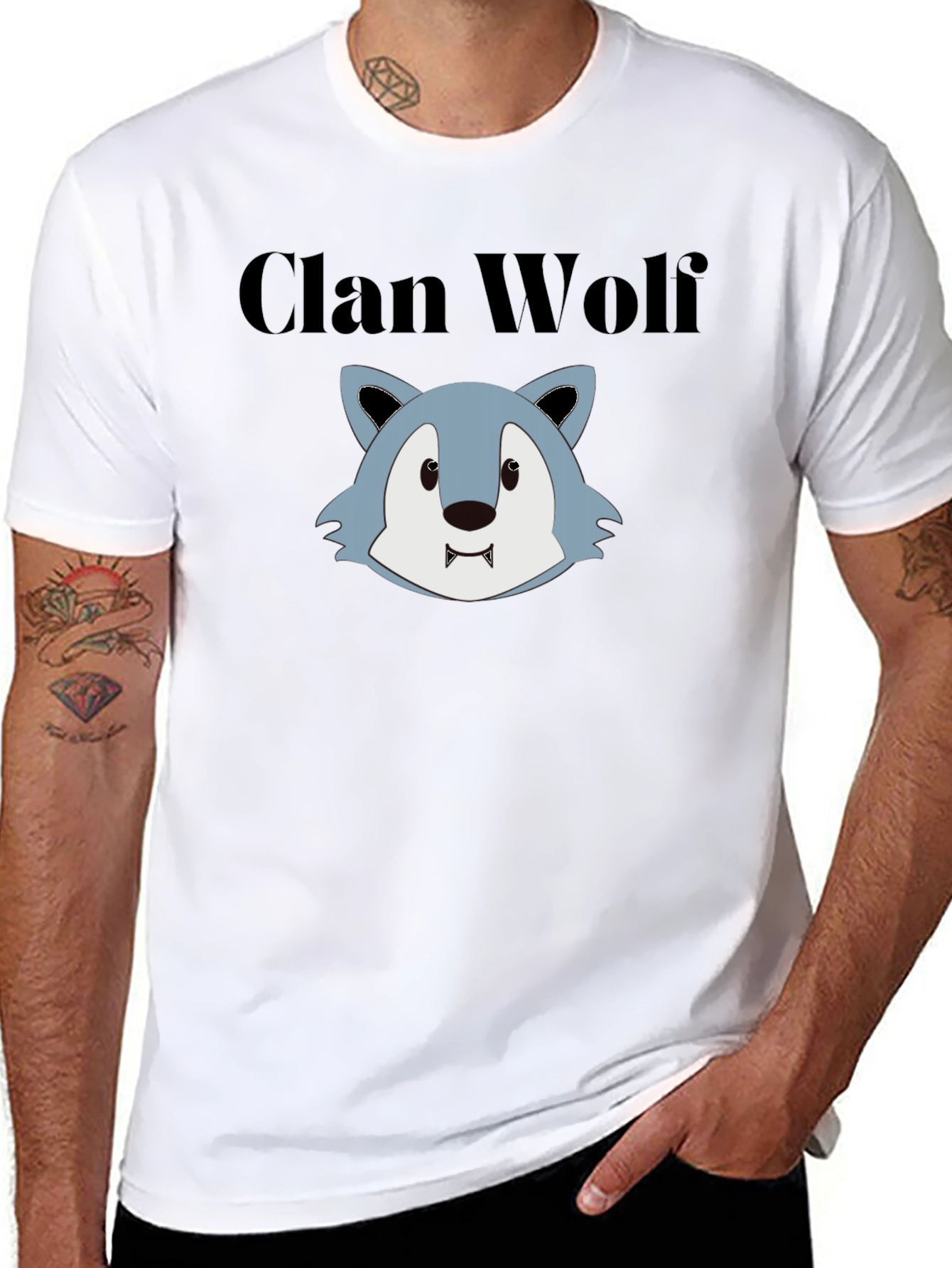 Clan Wolf Graphic T-Shirt