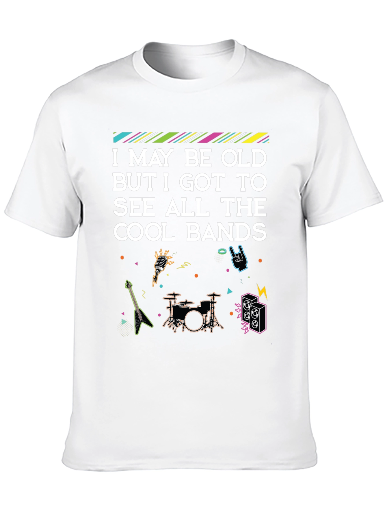 Cool Bands Graphic T-Shirt