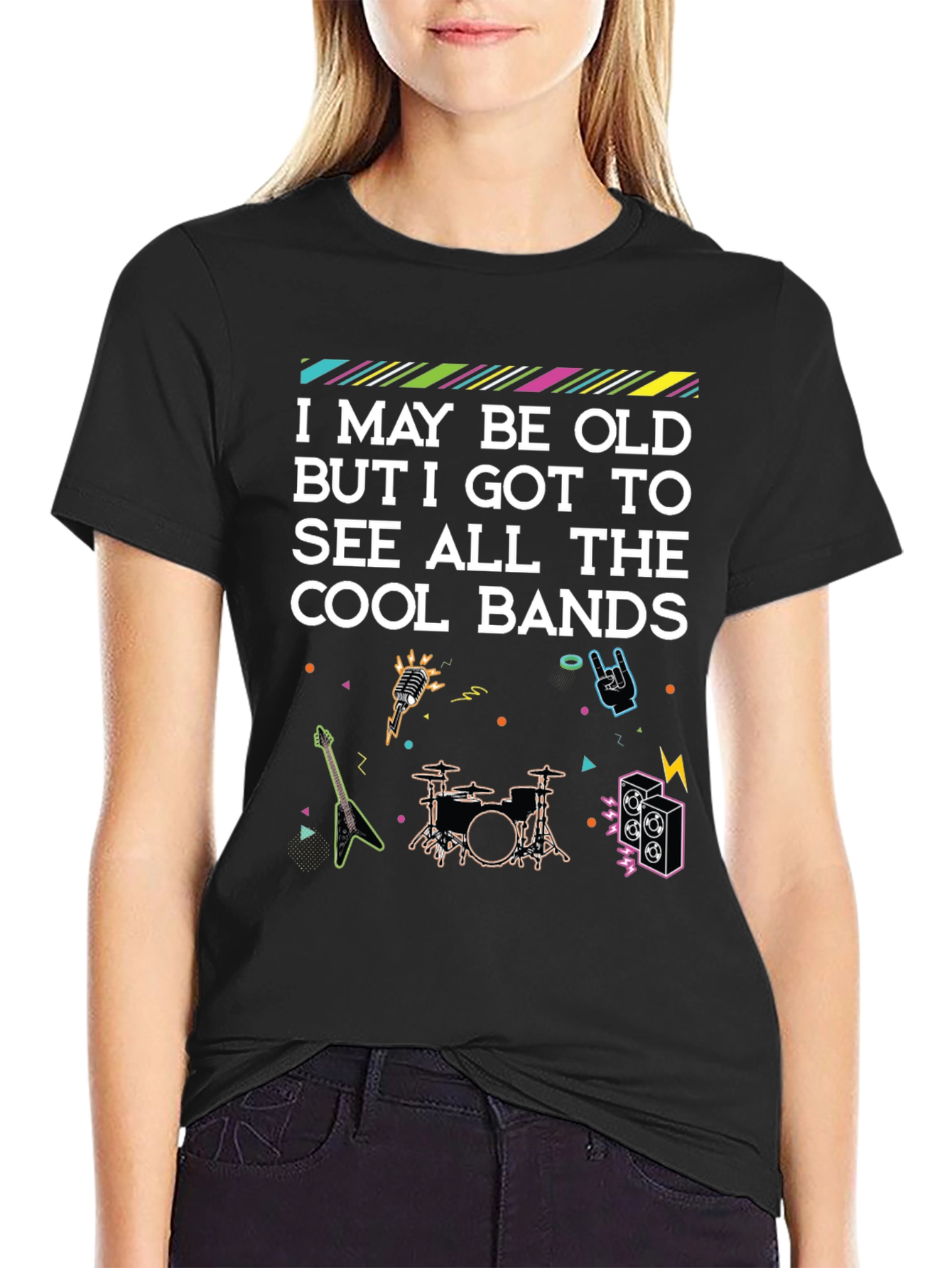 Cool Bands Graphic T-Shirt