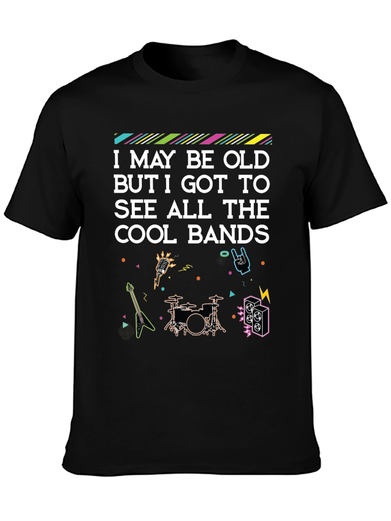 Cool Bands Graphic T-Shirt