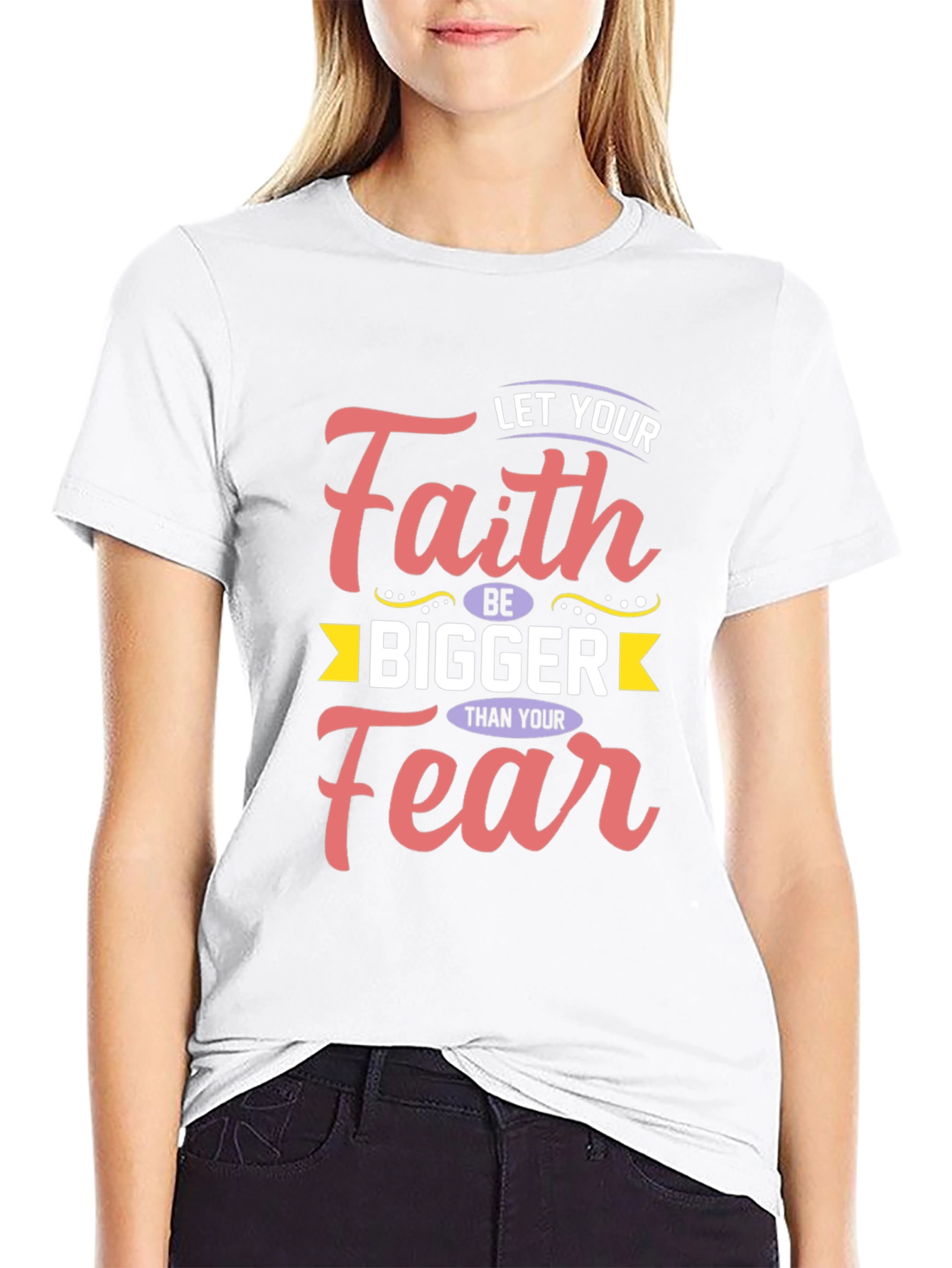 Faith Over Fear Graphic T-Shirt