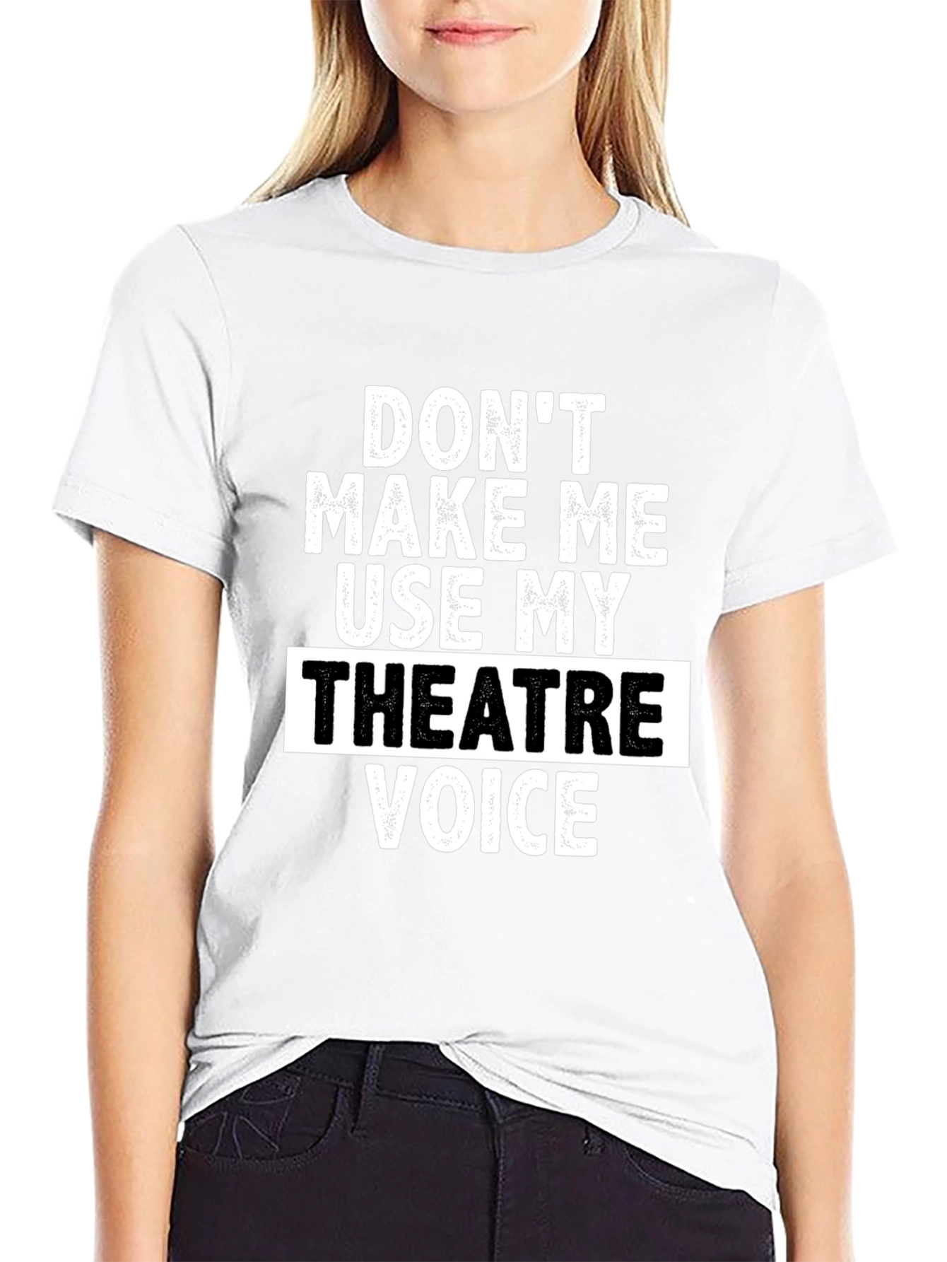Theatre Voice T-Shirt - Funny Actor Gift