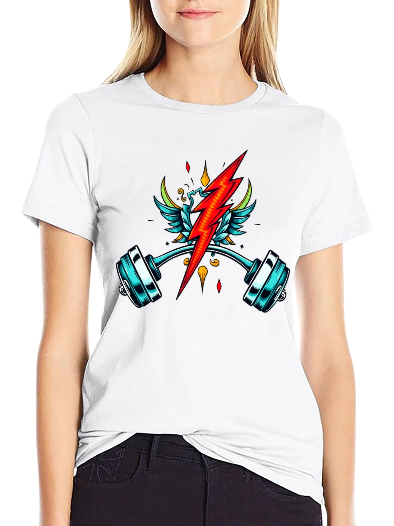Lightning Barbell T-Shirt