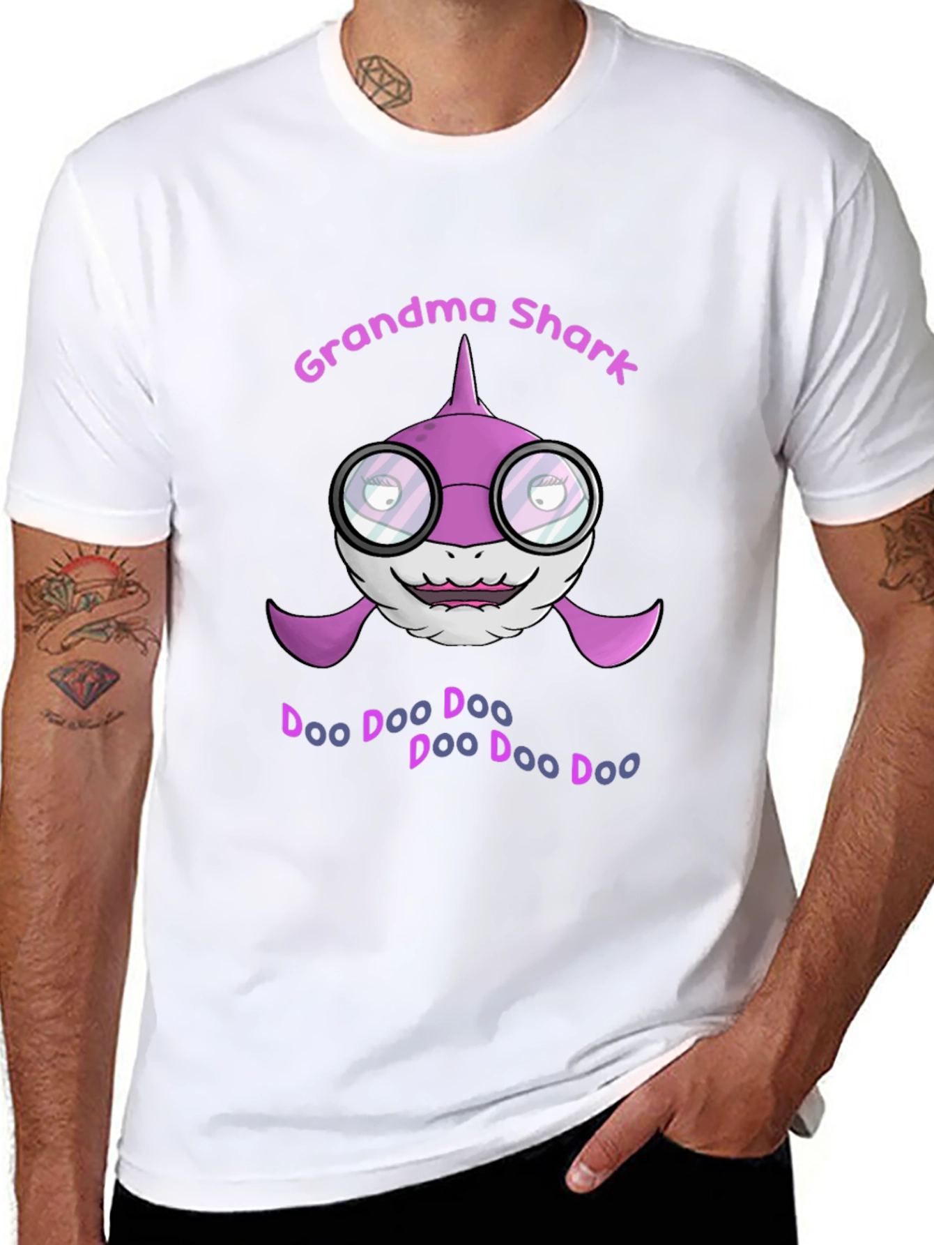 Grandma Shark Doo Doo T-Shirt