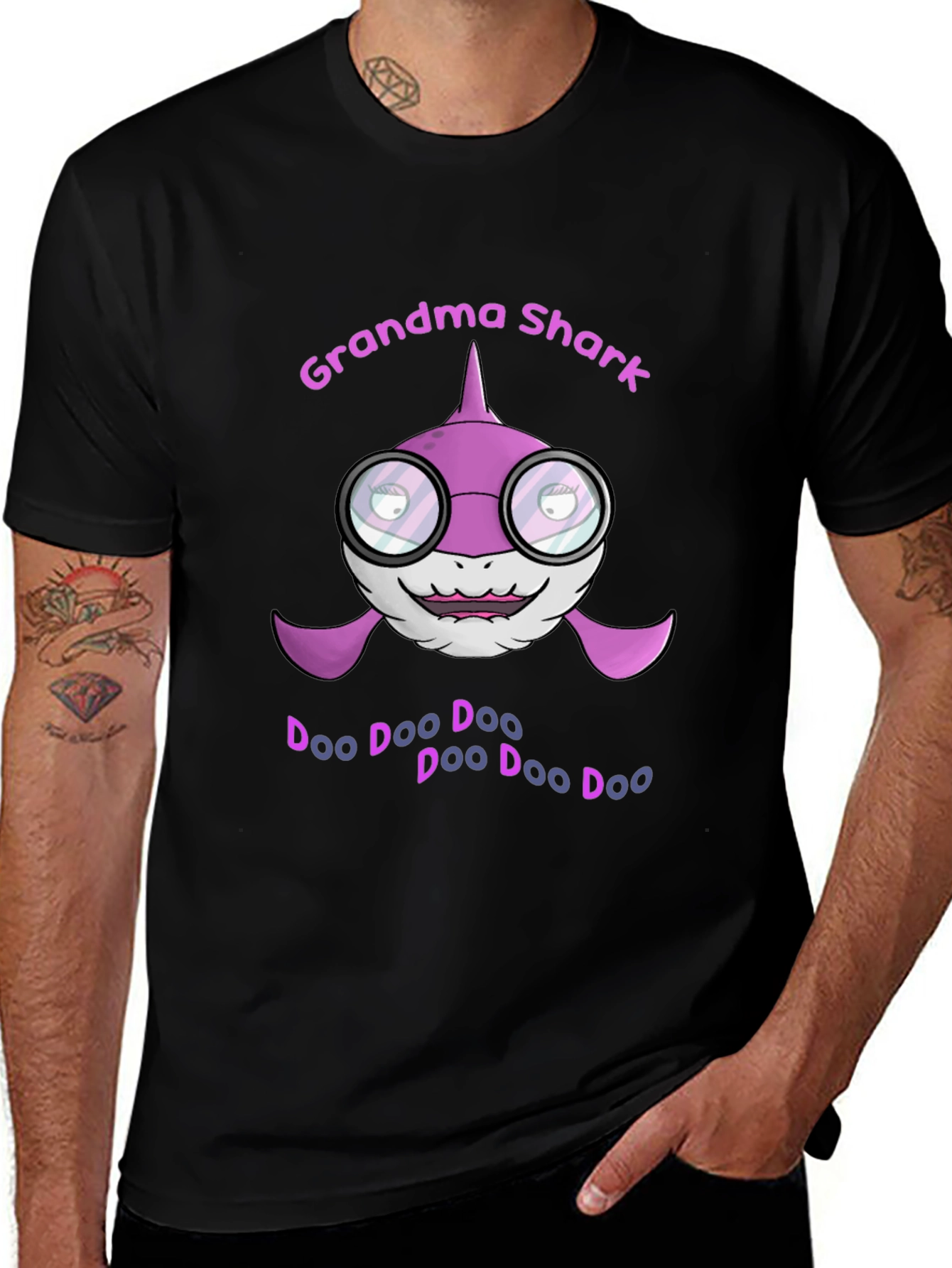 Grandma Shark Doo Doo T-Shirt