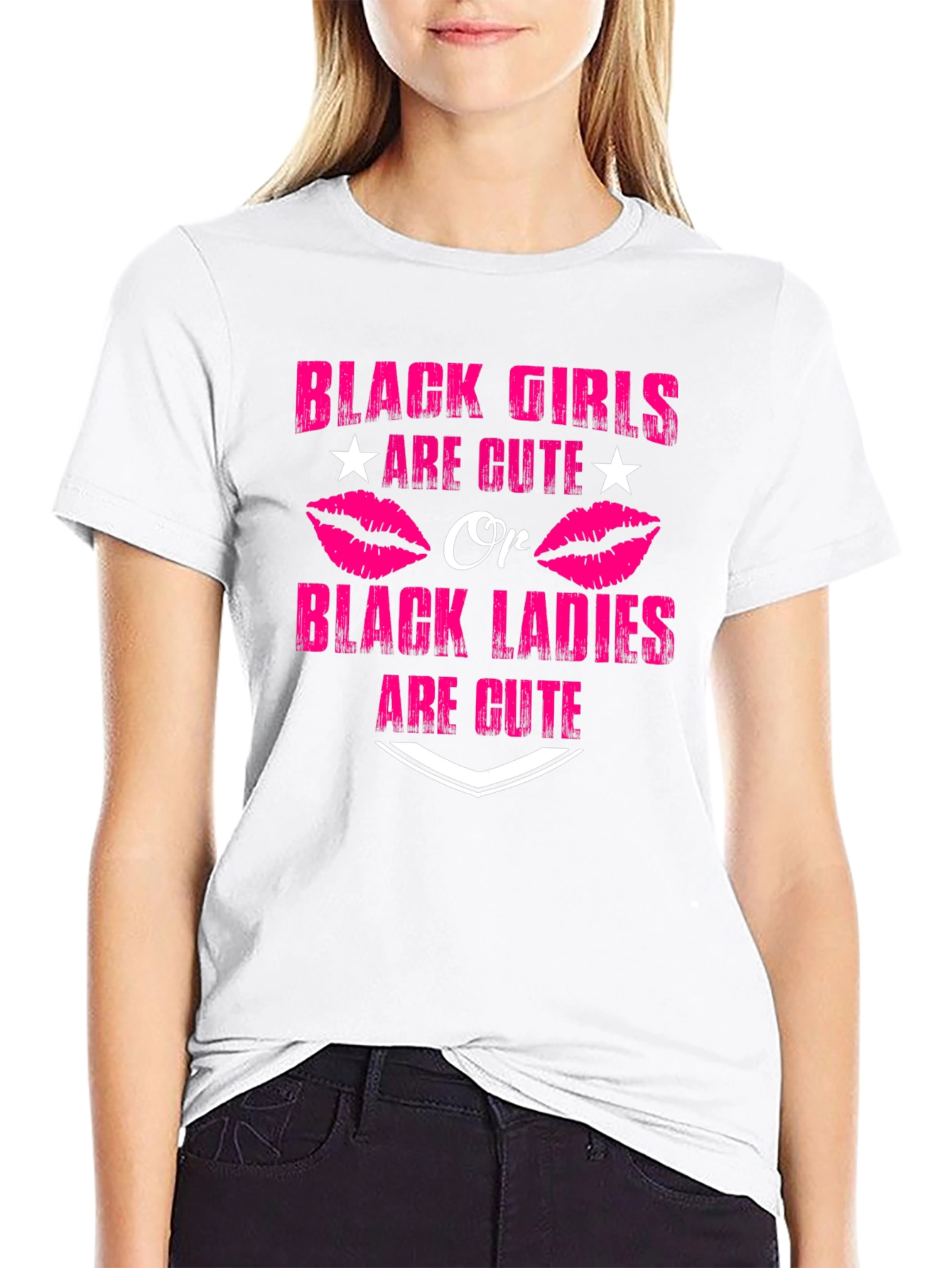 Black Girls/Ladies Are Cute T-Shirt