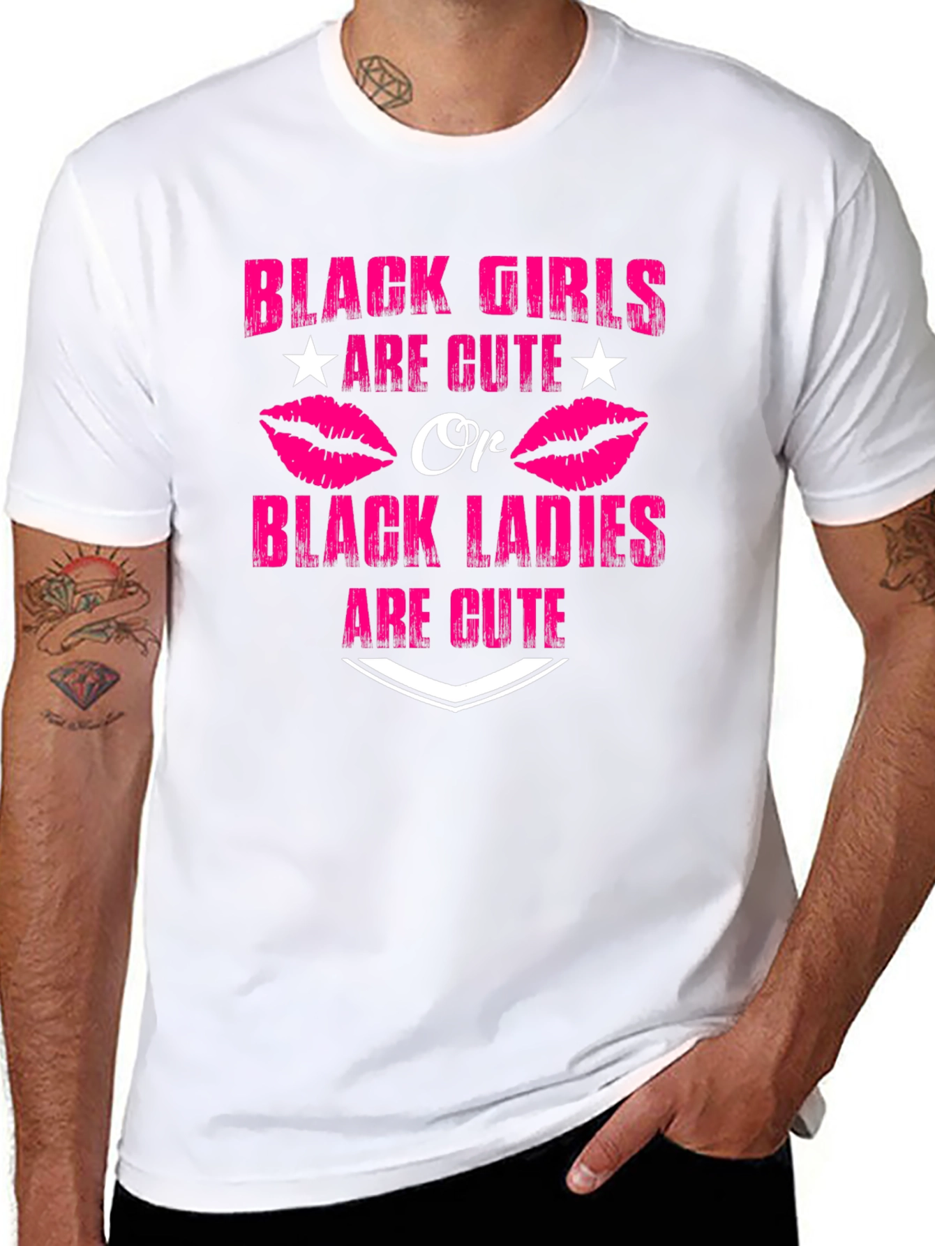 Black Girls/Ladies Are Cute T-Shirt