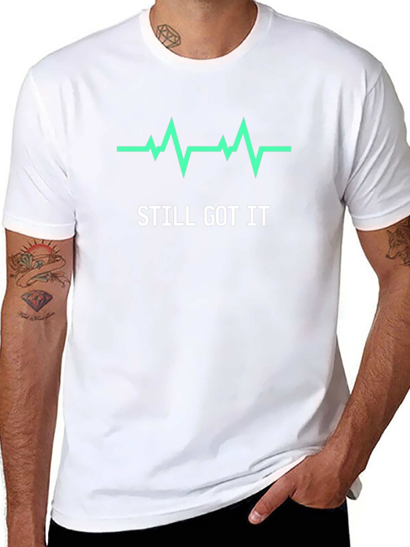 Still Got It T-Shirt - Heartbeat Graphic