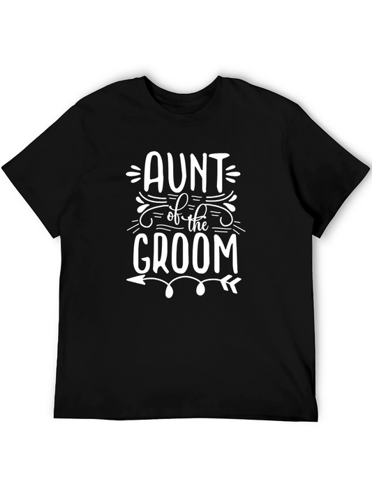 Aunt of the Groom T-Shirt - Wedding Party