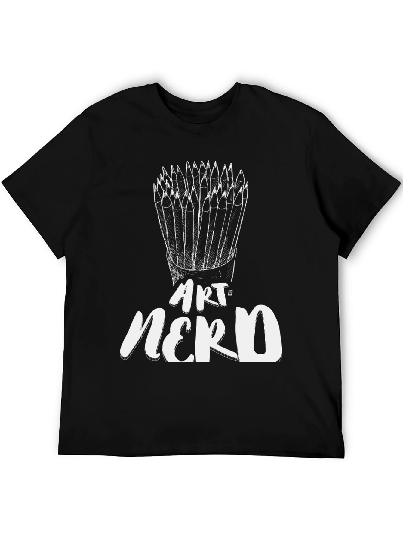 Art Nerd T-Shirt - Artist Pencils Graphic Tee