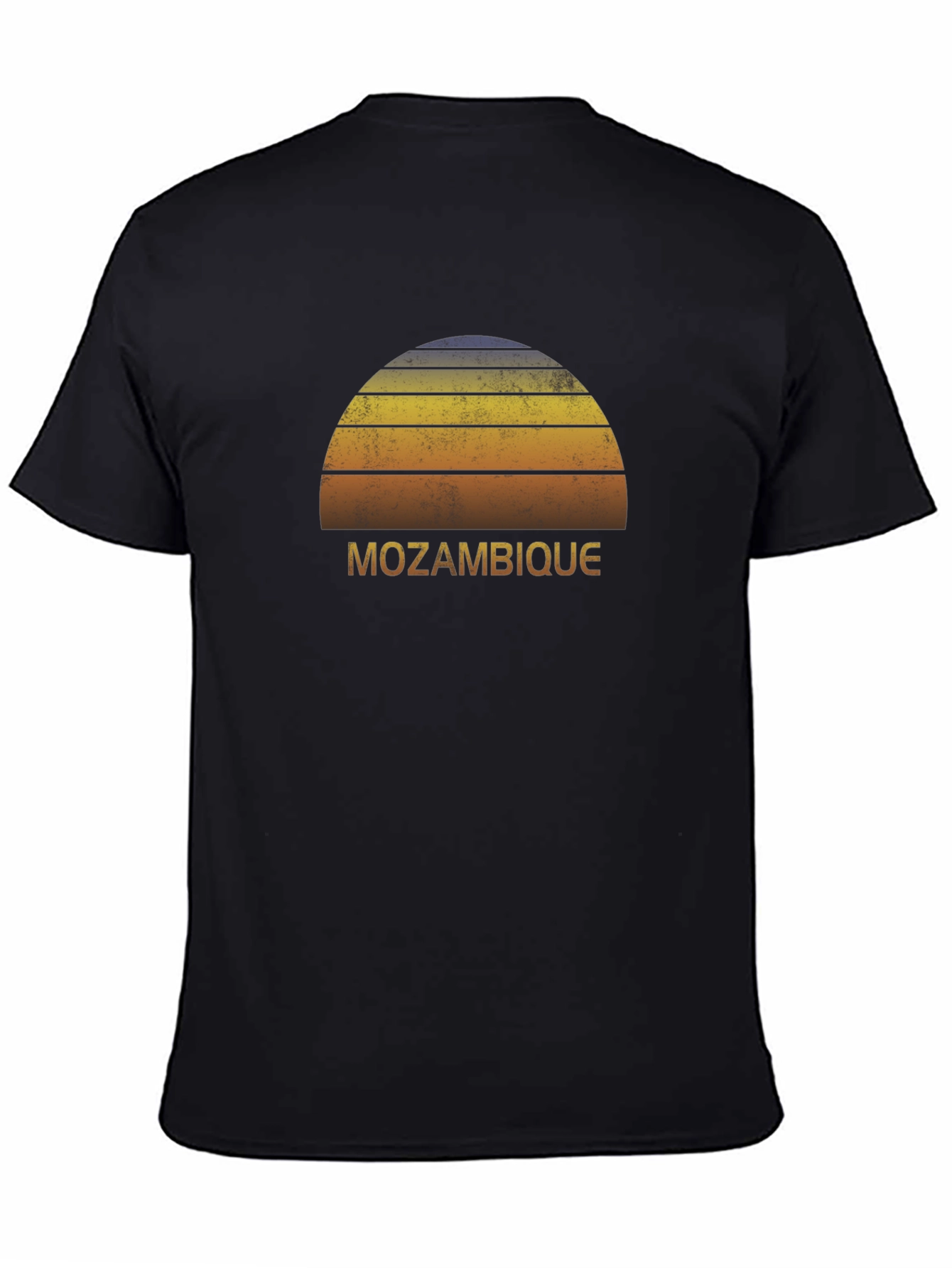 Mozambique Sunset T-Shirt - Retro Graphic Tee