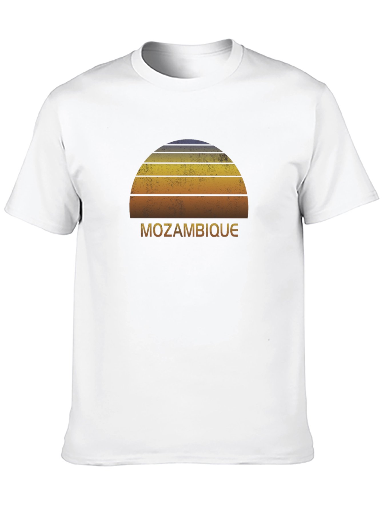 Mozambique Sunset T-Shirt - Retro Graphic Tee
