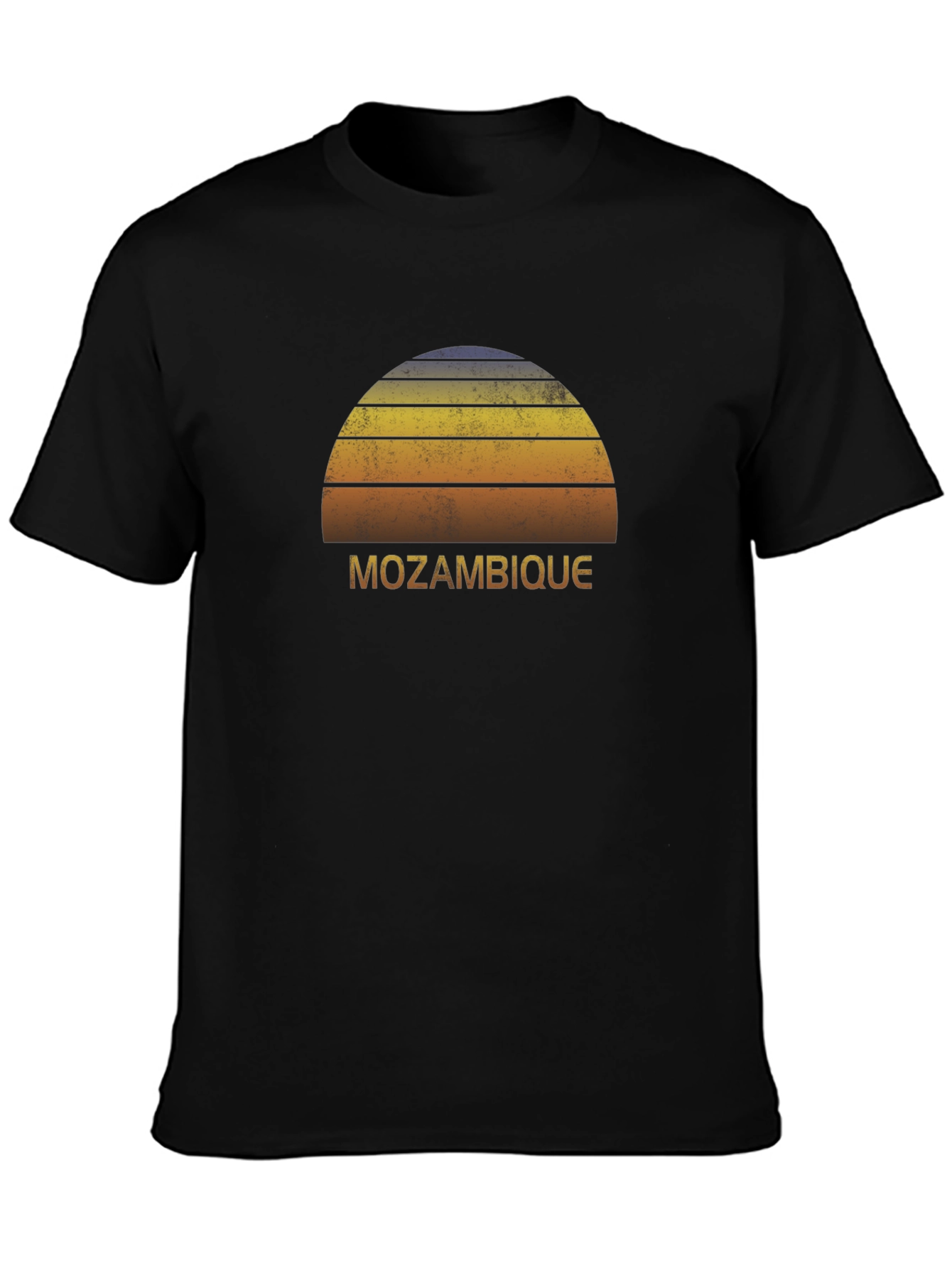 Mozambique Sunset T-Shirt - Retro Graphic Tee