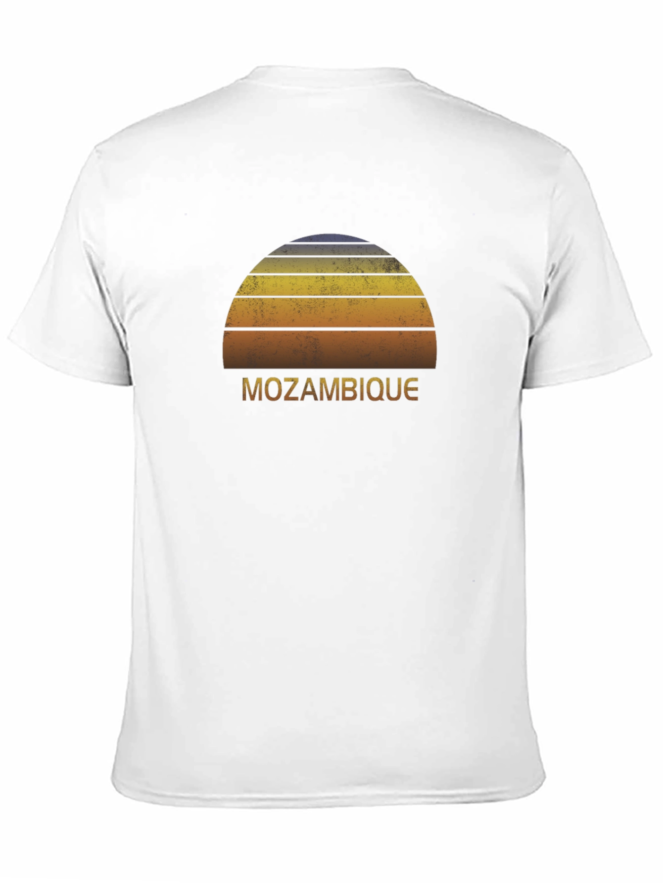 Mozambique Sunset T-Shirt - Retro Graphic Tee