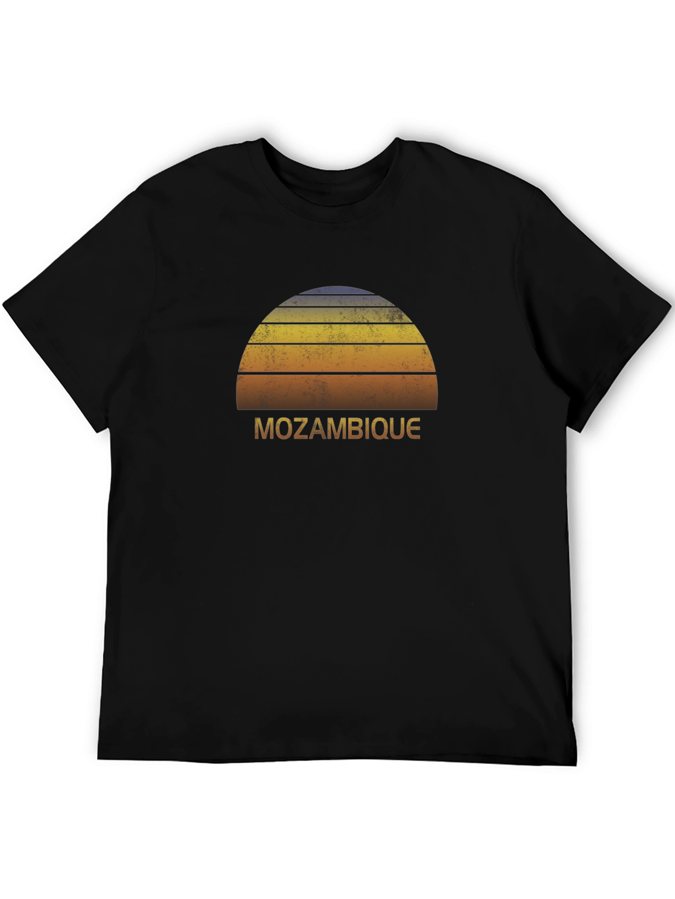 Mozambique Sunset T-Shirt - Retro Graphic Tee