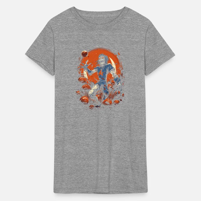Zombie Basketball Player Dunker Tee Halloween