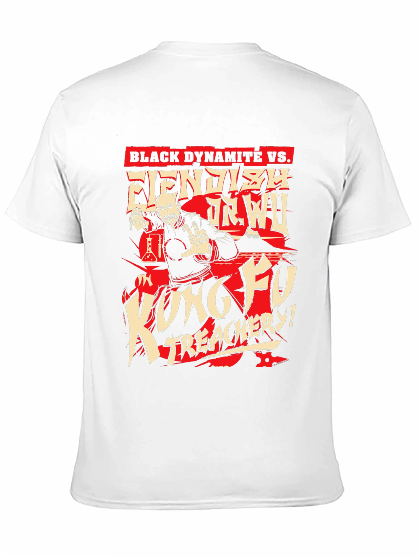 Black Dynamite vs. Fiendish Dr. Wu T-Shirt